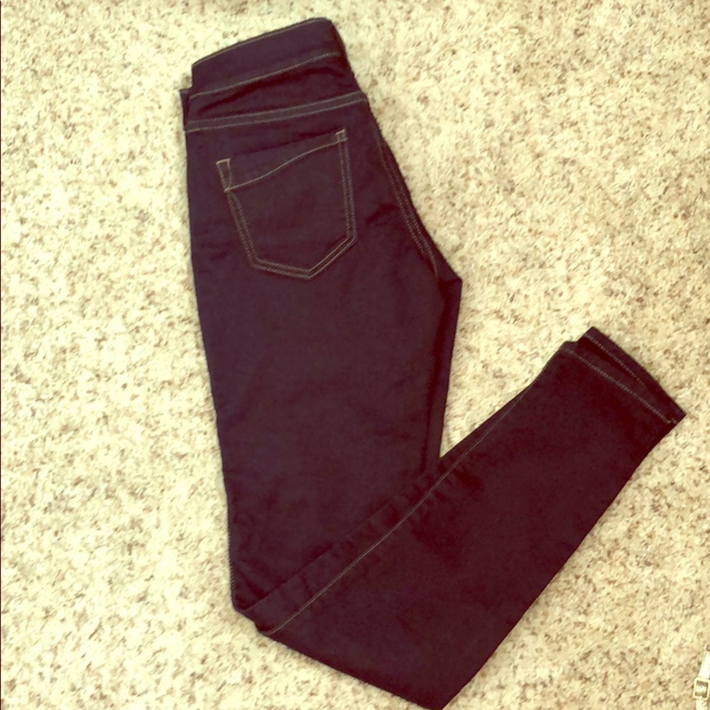 Express jean leggings- low rise